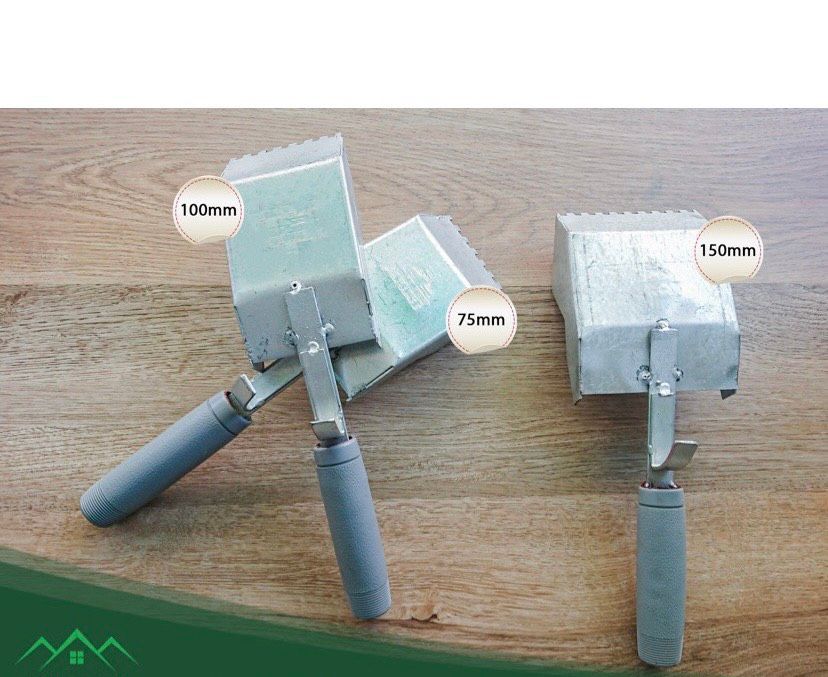 Bay xây gạch nhẹ 100