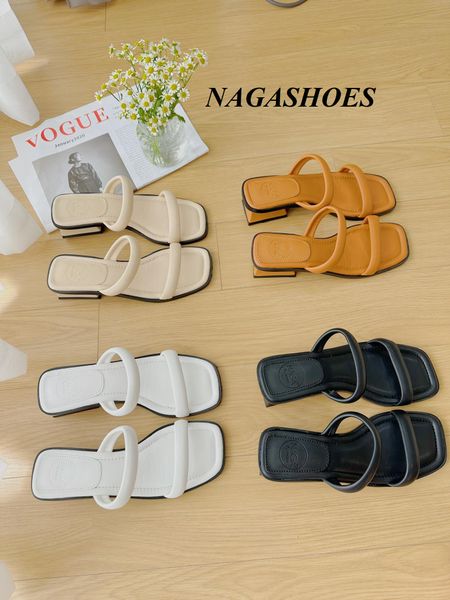  DÉP NAGASHOES MŨI VUÔNG 2 QUAI PHÒNG 4P NAD256 