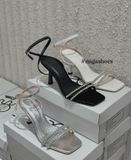  CAO GÓT NAGASHOES HAI QUAI ĐÍNH ĐÁ GÓT NHỌN  7.5P NAC293 