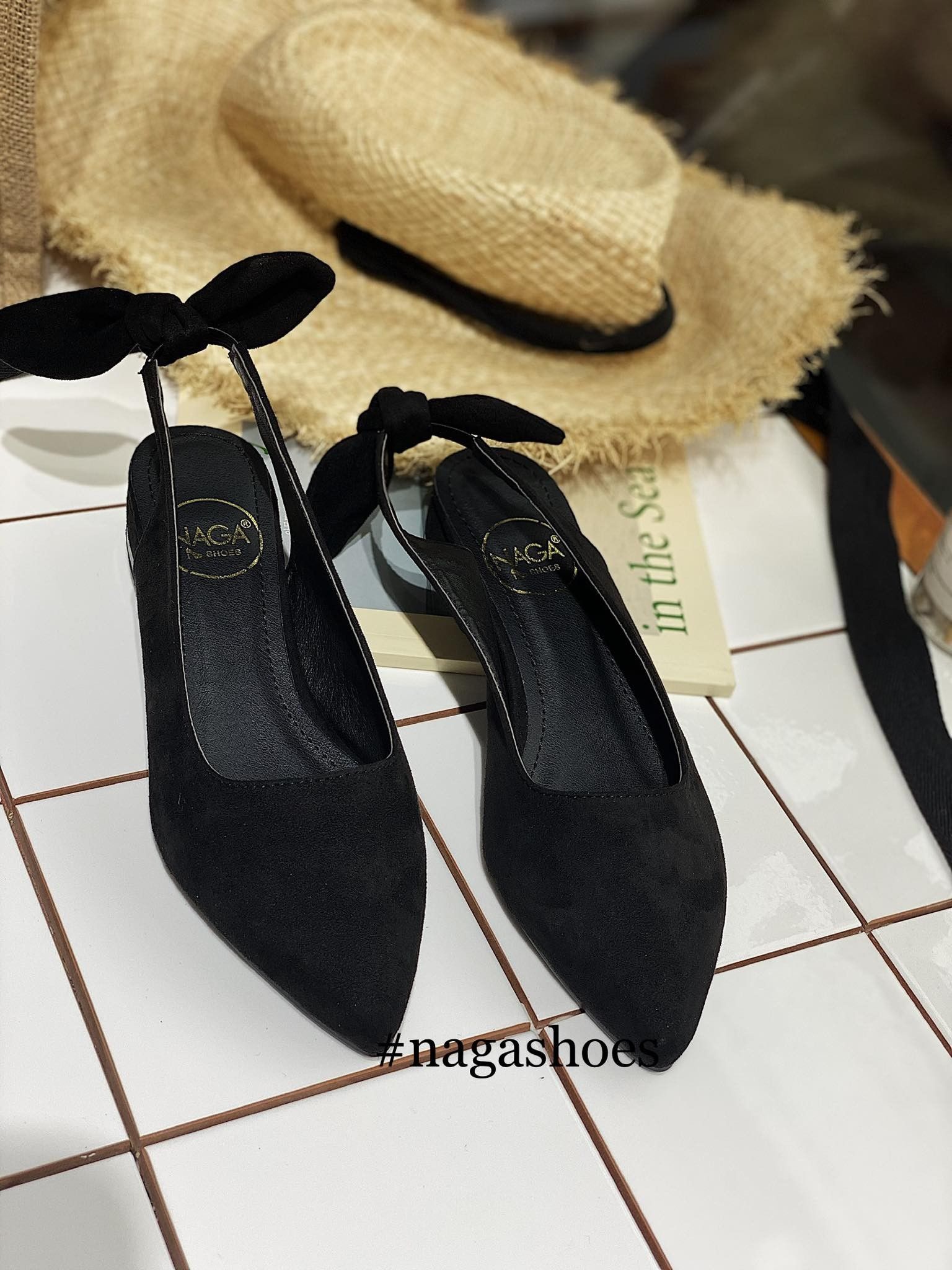 BÚP BÊ MŨI NHỌN GÓT PHỐI NƠ 2P NAB42