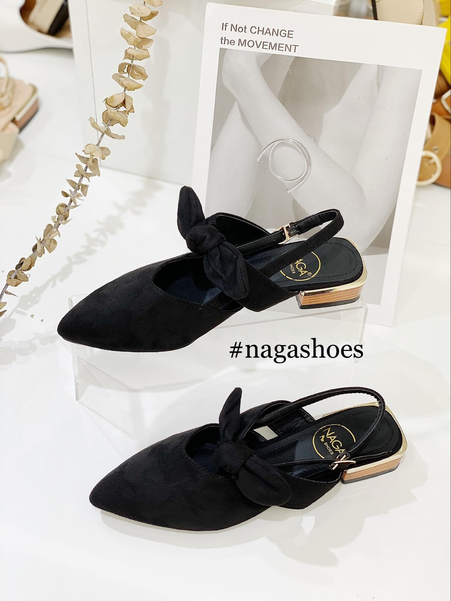 BÚP BÊ QUAI NƠ GÓT GỖ NAB45