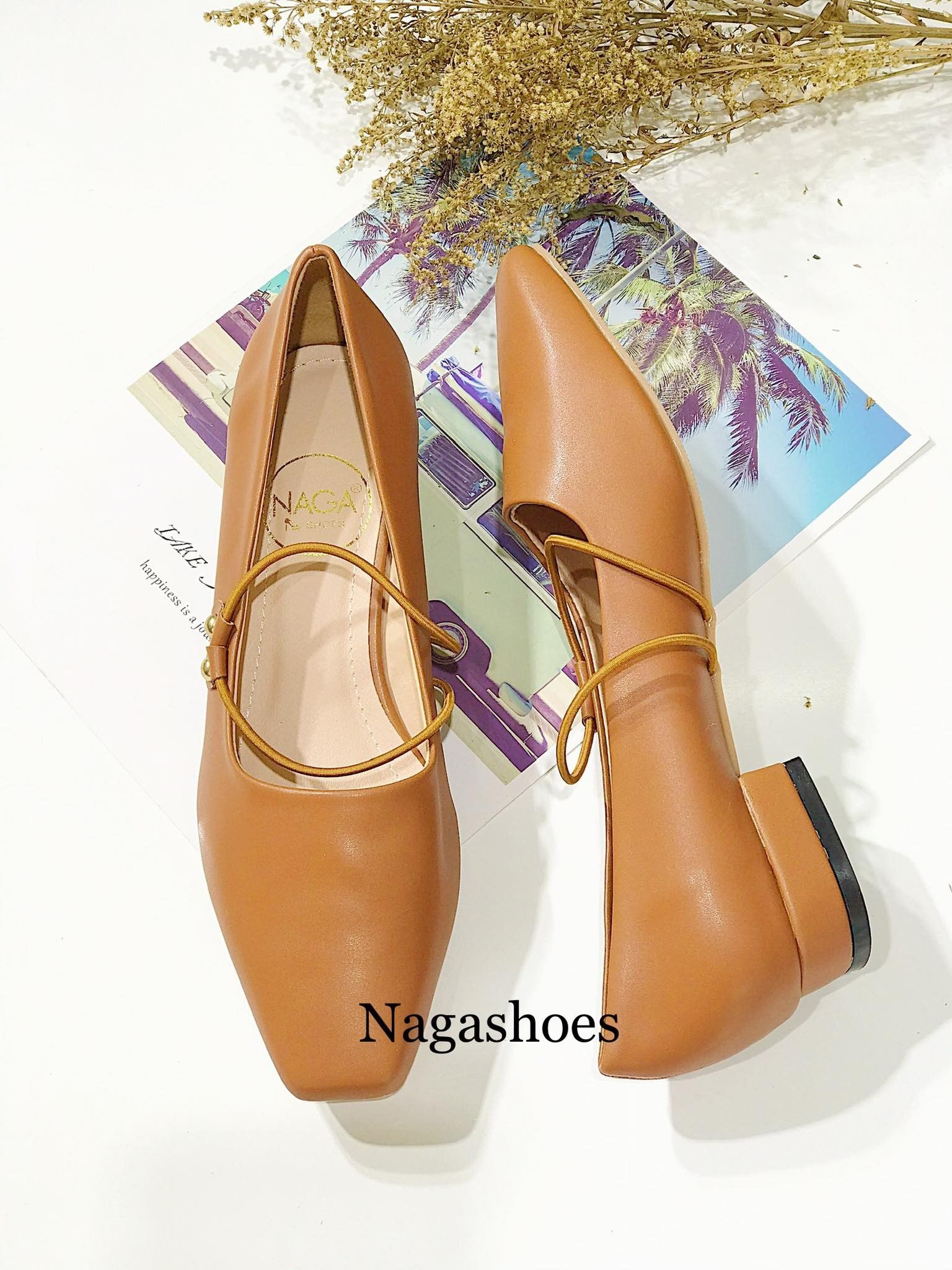 Búp Bê Mũi Vuông Phối Dây Luồn 2P NAB47