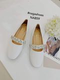  BÚP BÊ NAGASHOES PHỐI QUAI NGANG ĐÍNH DÂY ĐÁ NAB59 