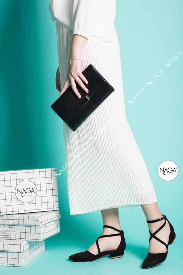 Giày Búp Bê Quai Chéo Cao Cấp NAB6