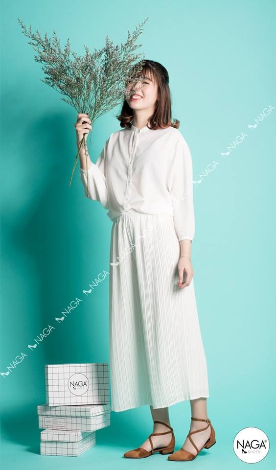 Giày Búp Bê Quai Chéo Cao Cấp NAB6