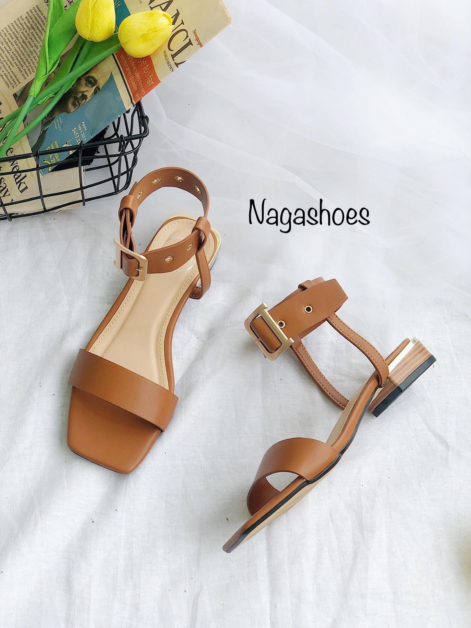 Cao Gót Mũi Vuông Cổ Cao NAC121