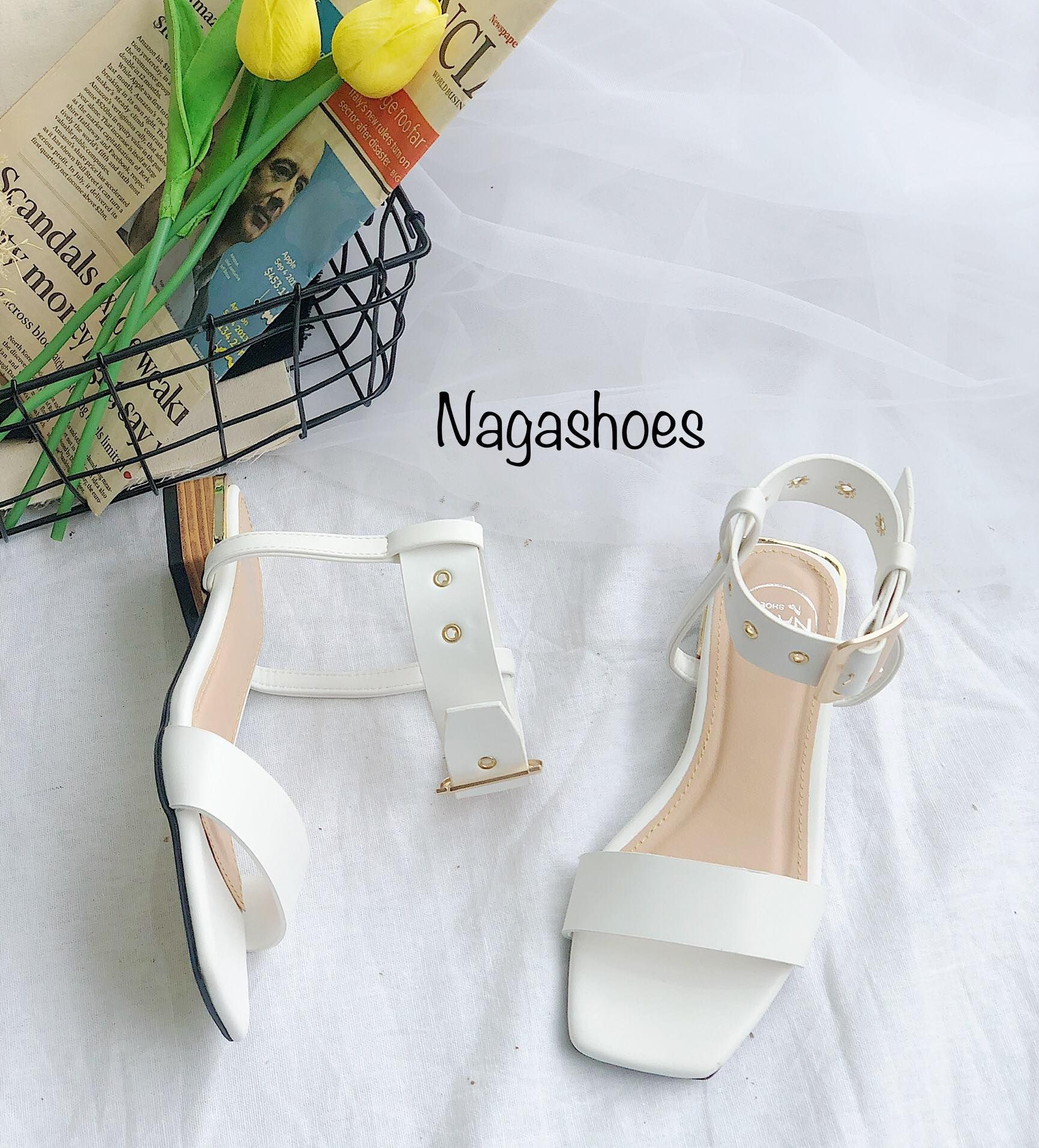 Cao Gót Mũi Vuông Cổ Cao NAC121