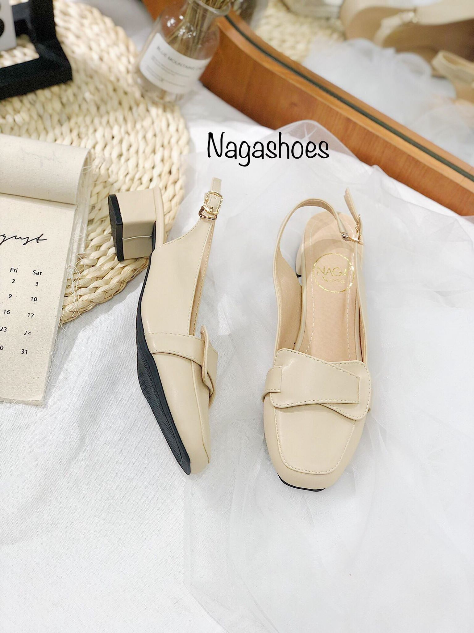 Cao Gót Bản Vuông Phối Chỉ NAC125