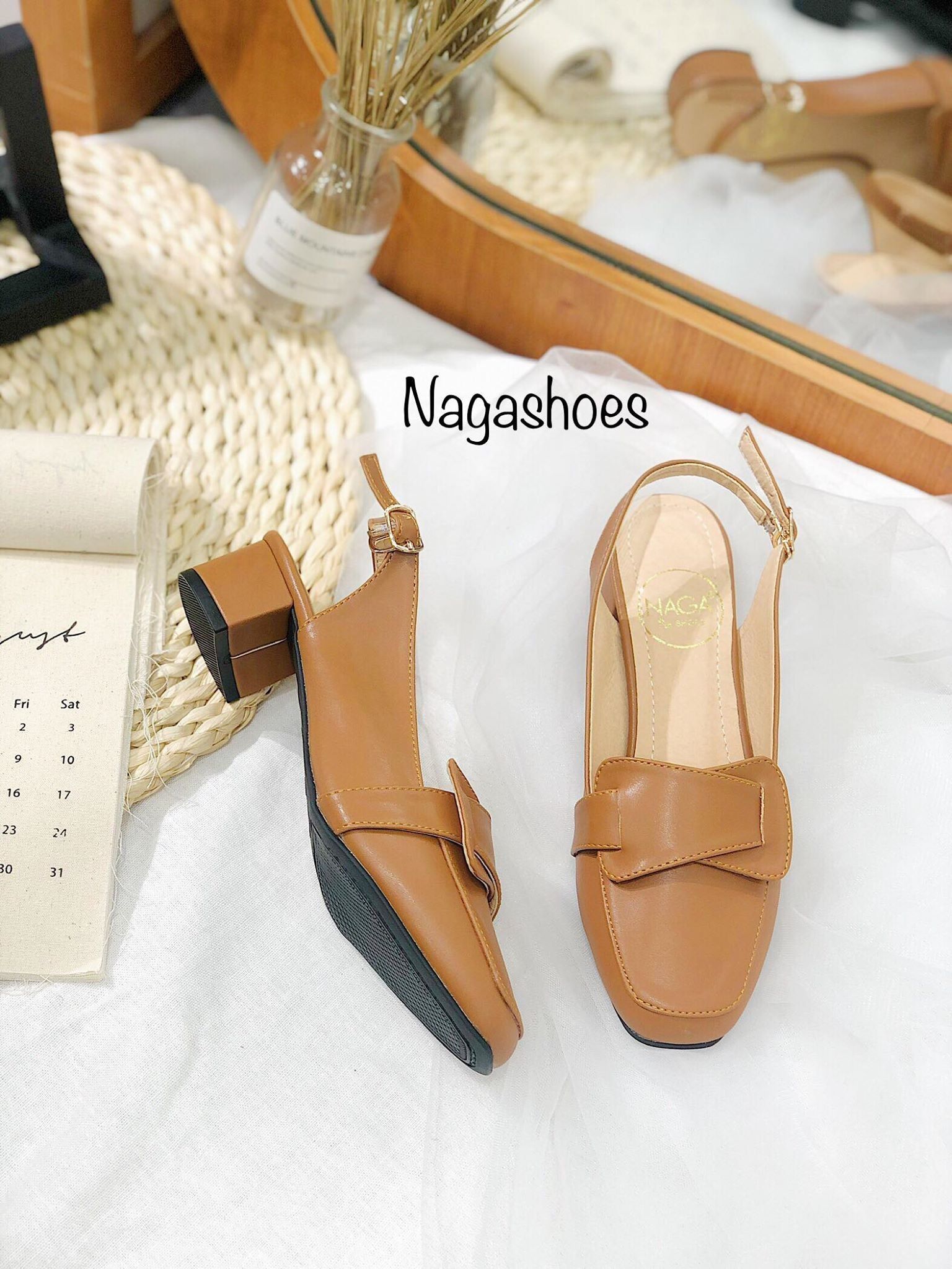 Cao Gót Bản Vuông Phối Chỉ NAC125