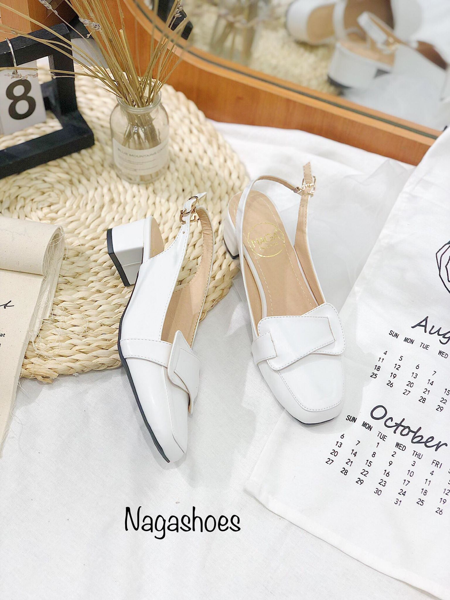 Cao Gót Bản Vuông Phối Chỉ NAC125