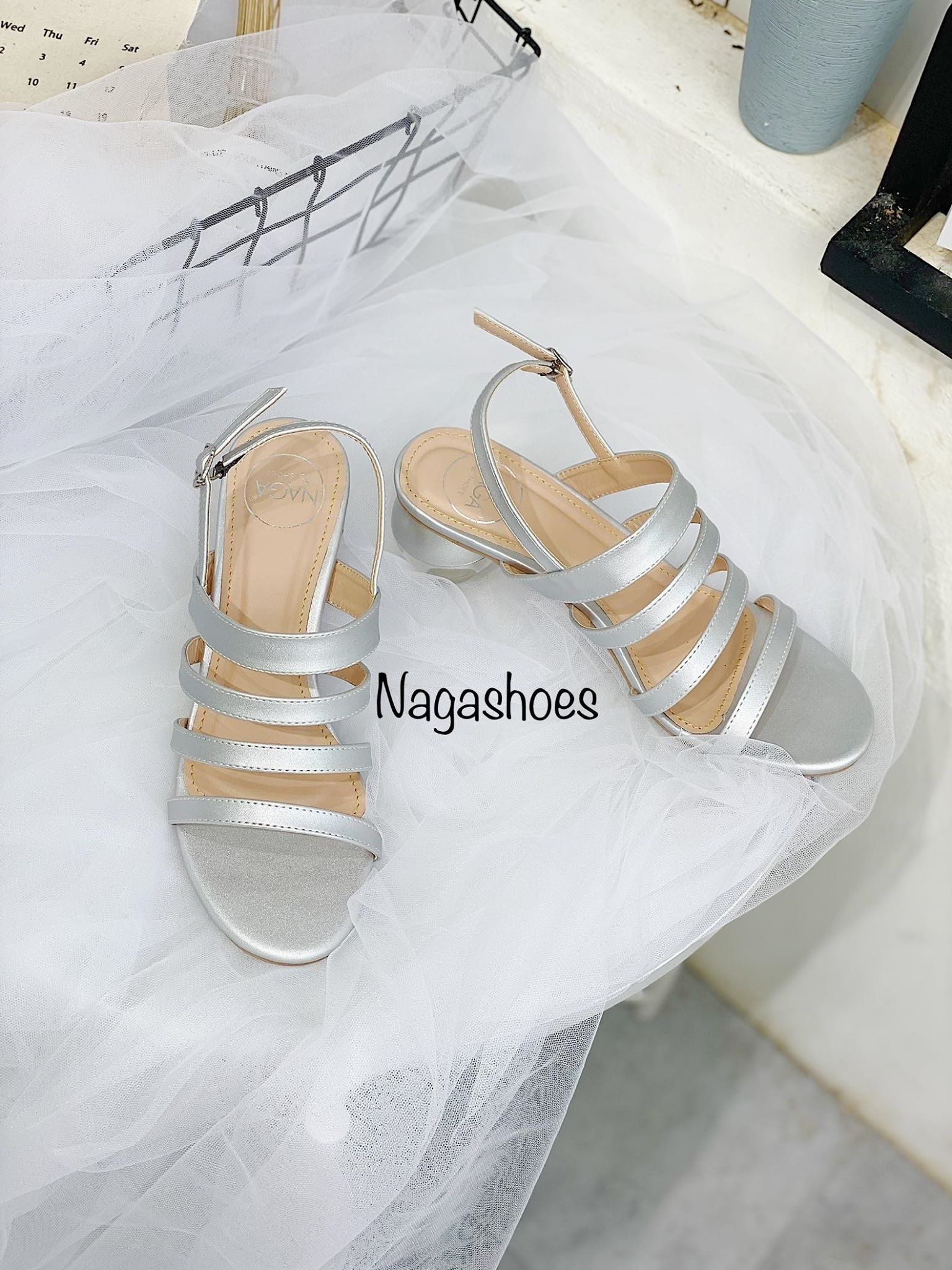 Cao Gót 3 Quai Gót Phối Màu Nac136