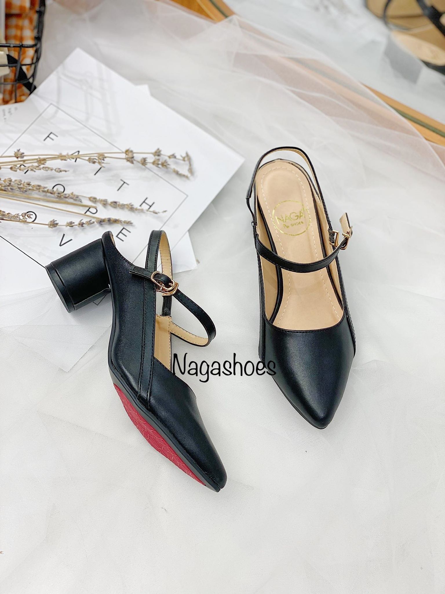 Cao Gót Phối Viền Gót Trụ Nac137