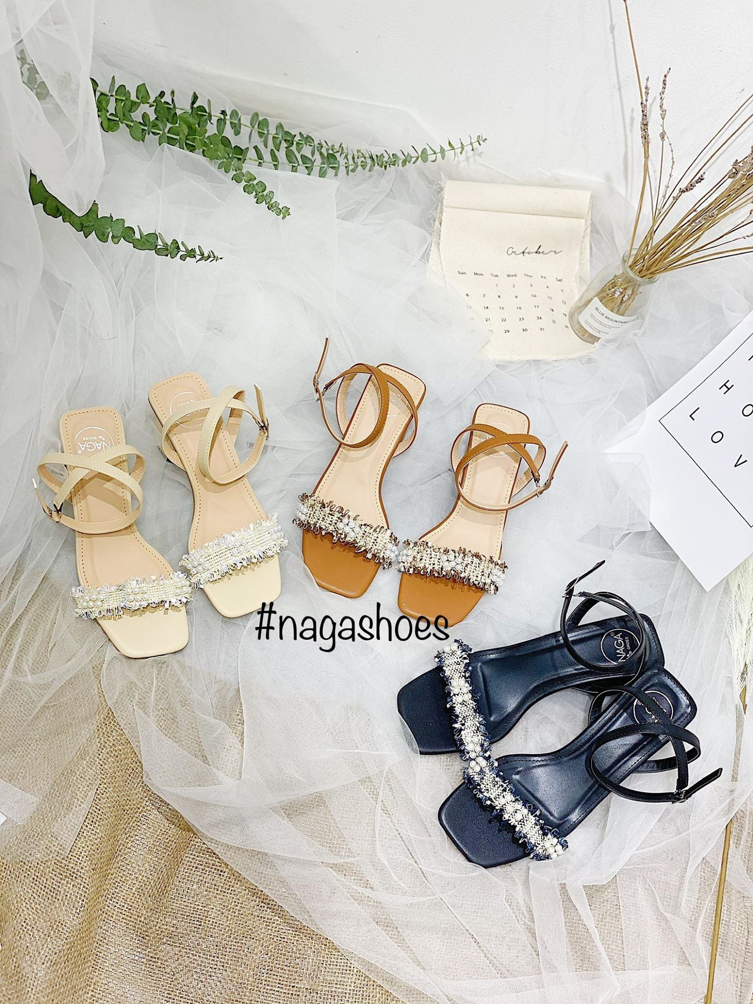 CAO GÓT QUAI NGANG PHỐI REN 5P NAC140