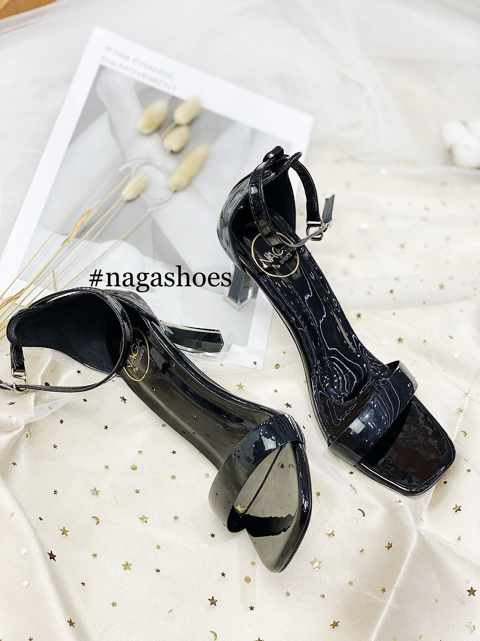 CAO GÓT QUAI NGANG PHỐI GÓT MÀU 7P NAC146