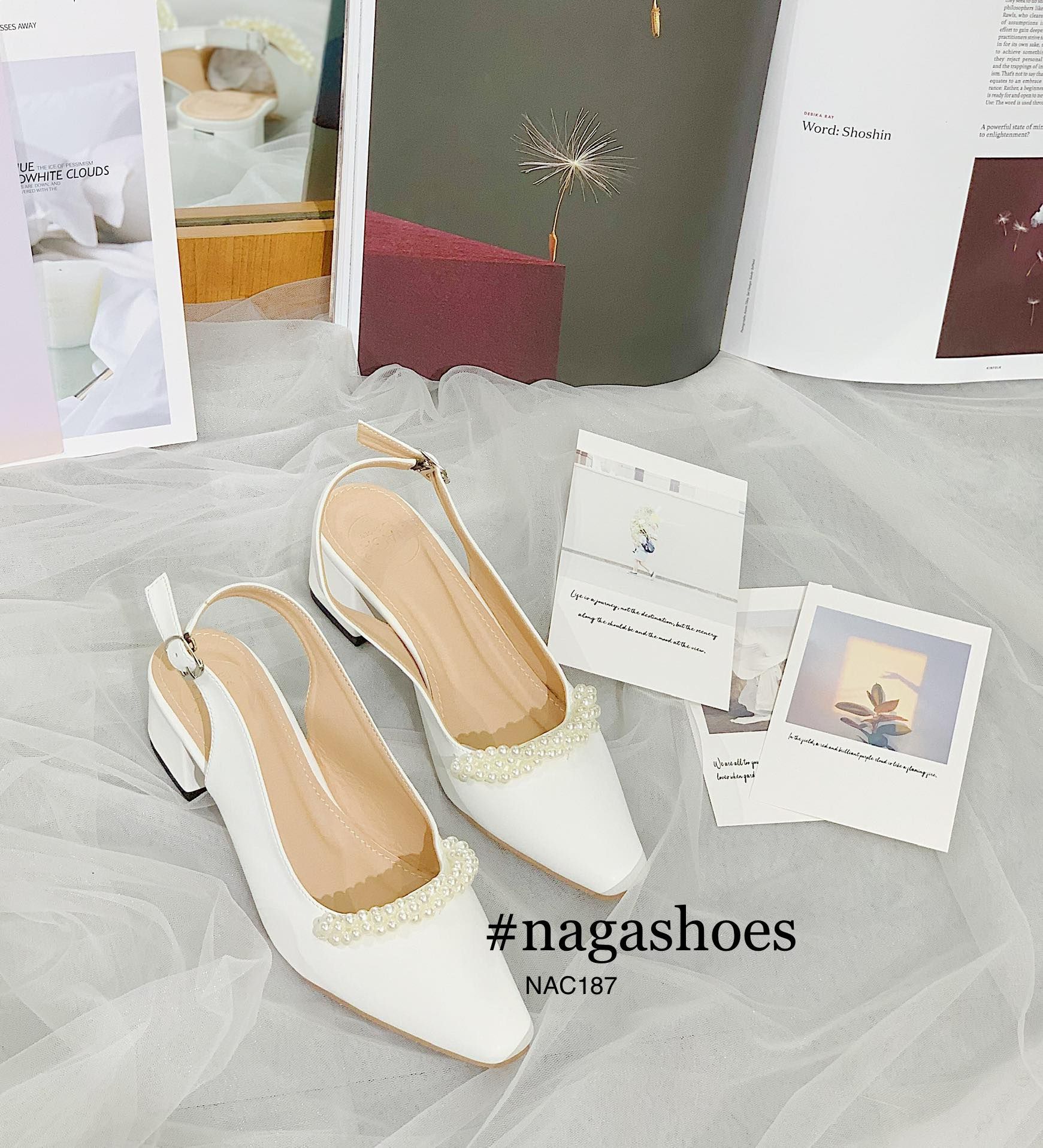 CAO GÓT ĐÍNH CHUỖI NGỌC 4P NAC187