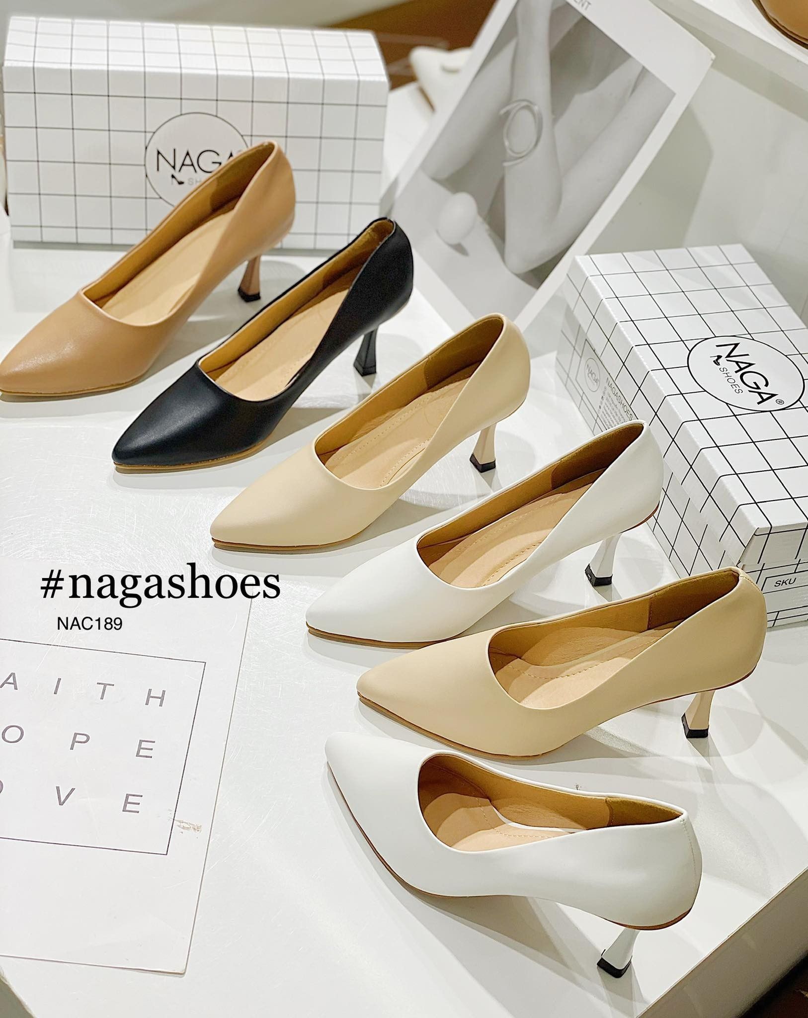 CAO GÓT BASIC MŨI NHỌN 7P NAC189