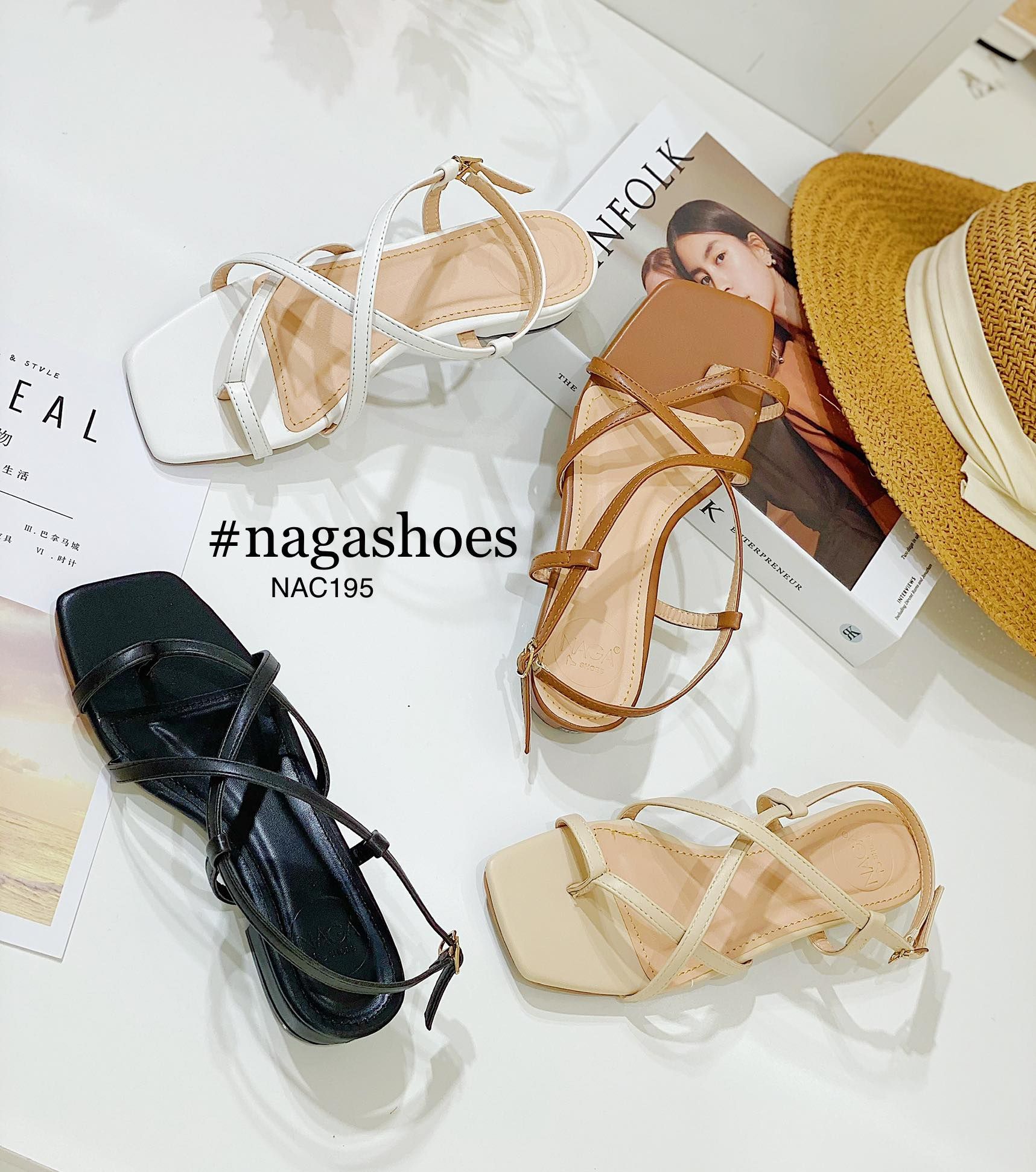 CAO GÓT QUAI CHÉO XỎ NGÓN 2P NAC195