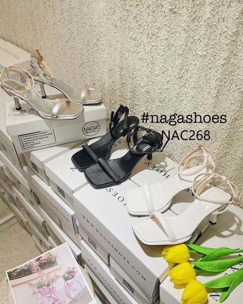  CAO GÓT NAGASHOES BASIC QUAI NGANG GÓT NHỌN 7P NAC268 