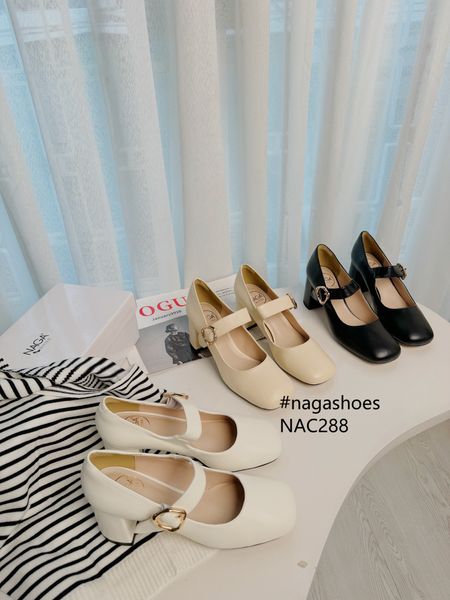  CAO GÓT  MARY JANE NAGASHOES QUAI NGANG BẢN TO 6P NAC288 