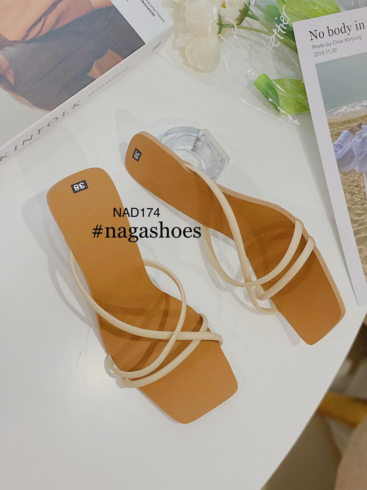 DÉP QUAI CHÉO GÓT TRONG 7P NAD174