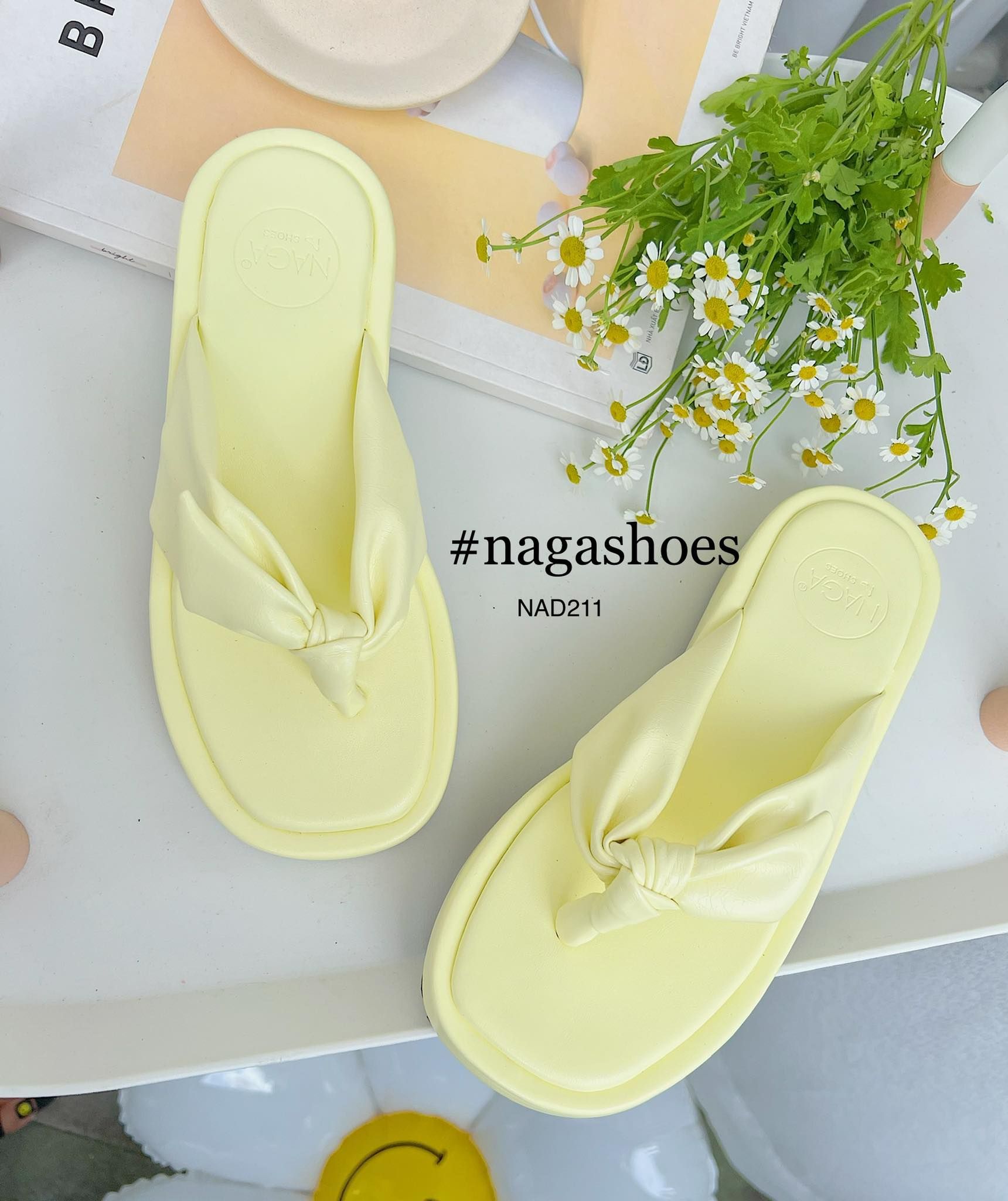  DÉP KẸP NAGASHOES QUAI GÚT 4P  NAD211 