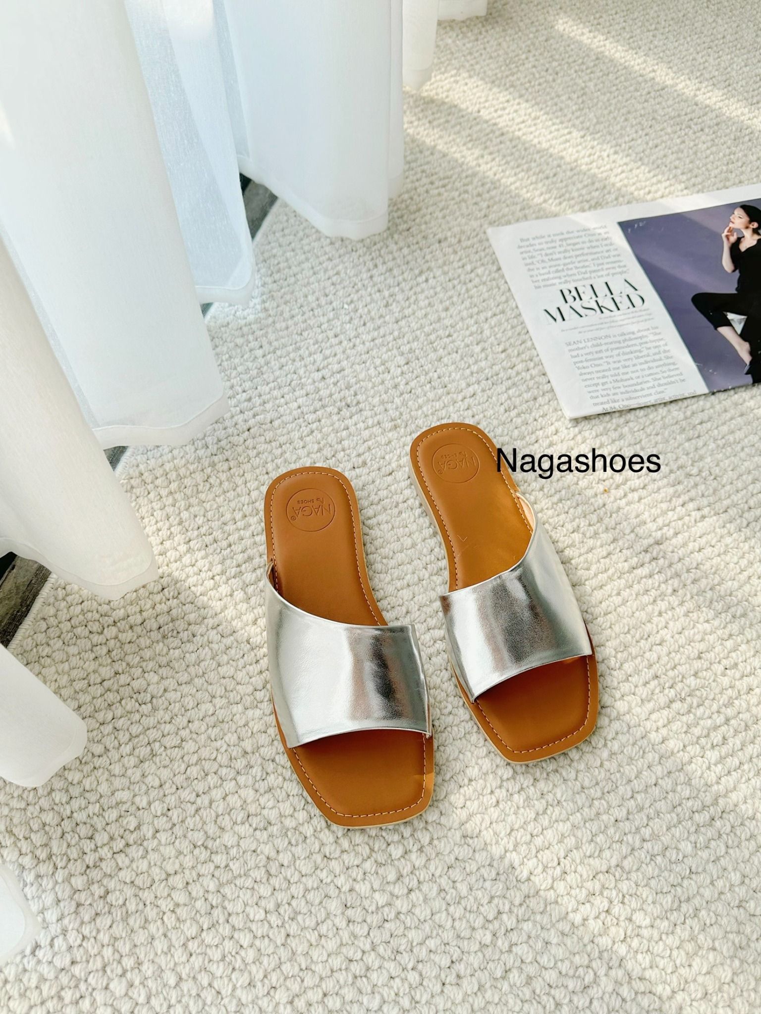  DÉP NAGASHOES ĐẾ BỆT QUAI ỐNG BASIC NAD291 