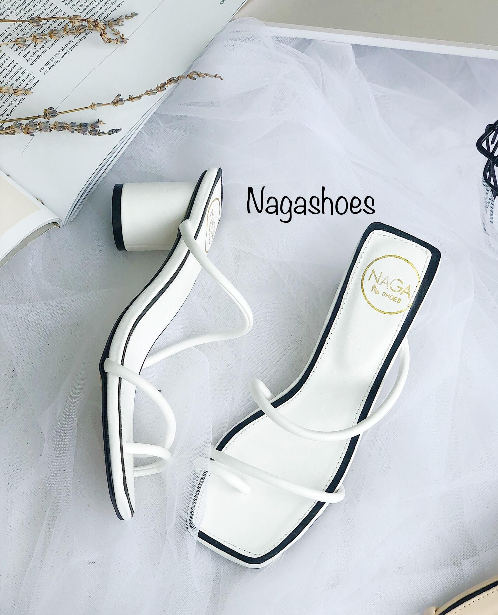 Dép Xỏ Ngón 2 Quai Gót Tròn NAD79