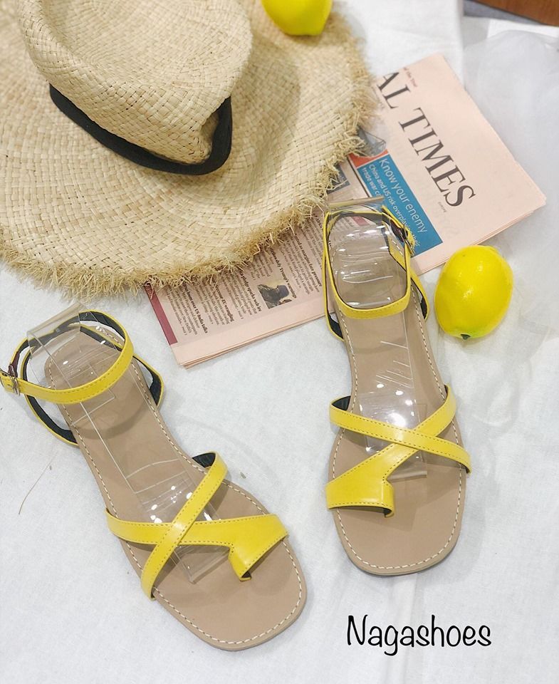 Giày Sandal Quai Chéo 2P NAS146
