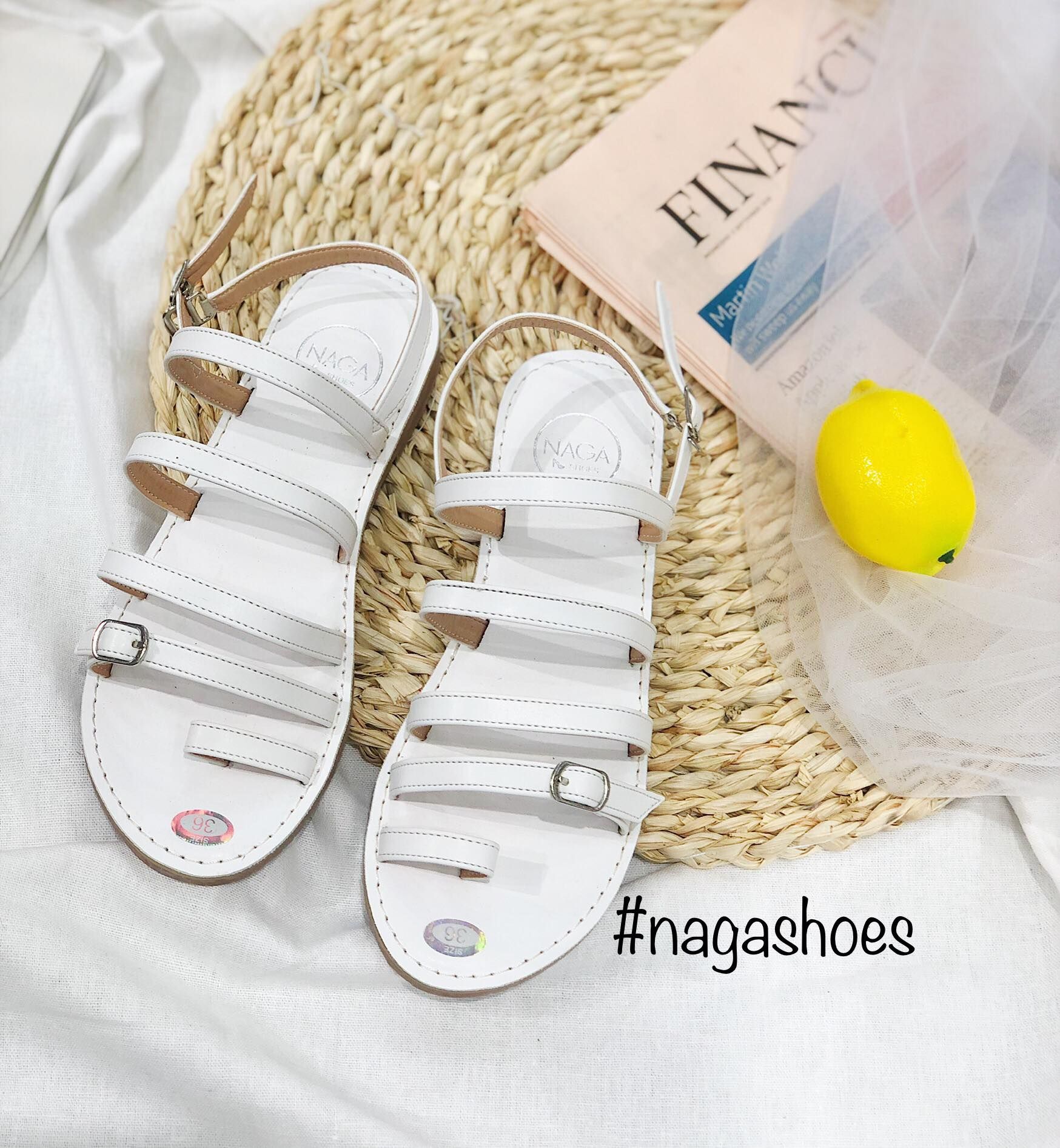 Giày Sandal Xỏ Ngón 3 Quai Khóa NAS148