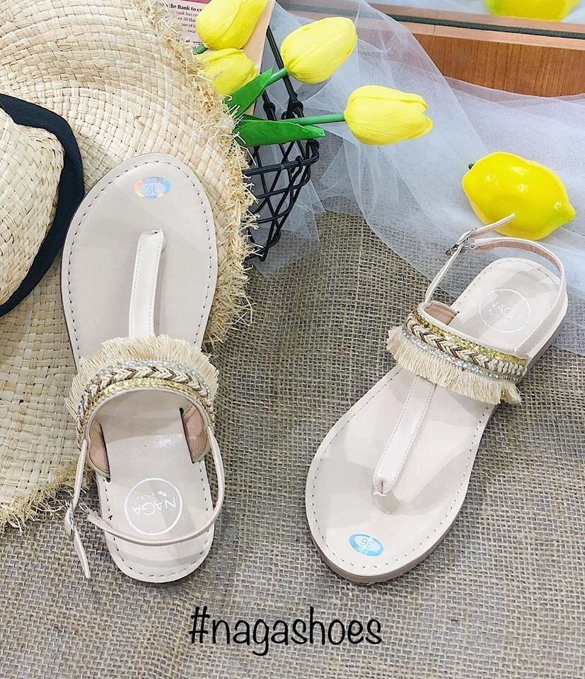 Giày Sandal Thổ Cẩm Xỏ Ngón NAS150