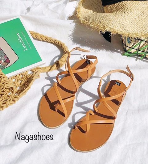 Sandal Xỏ Ngón 2 Quai Chéo NAS162