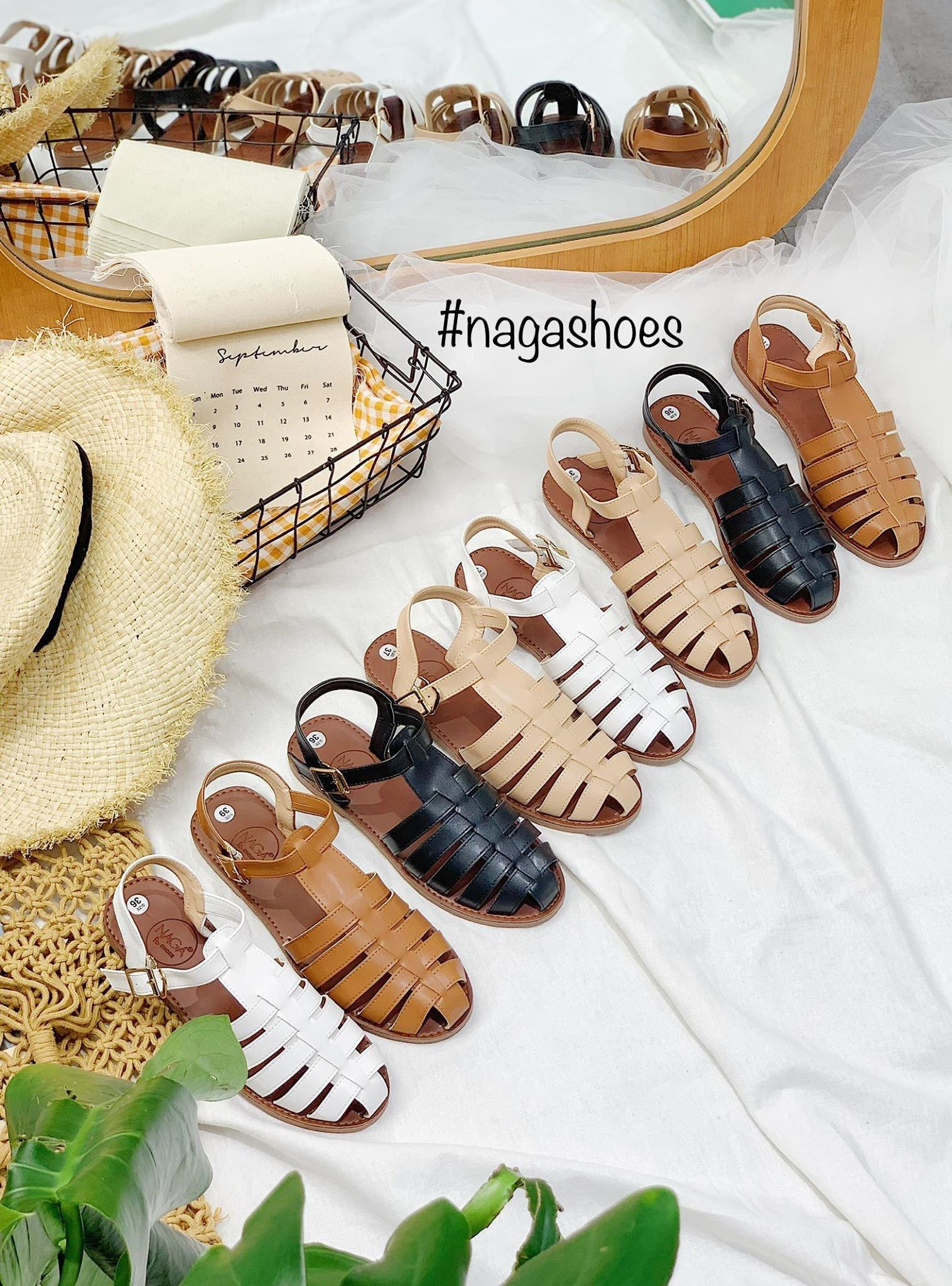 Sandal Chiến Binh Hở Gót NAS165