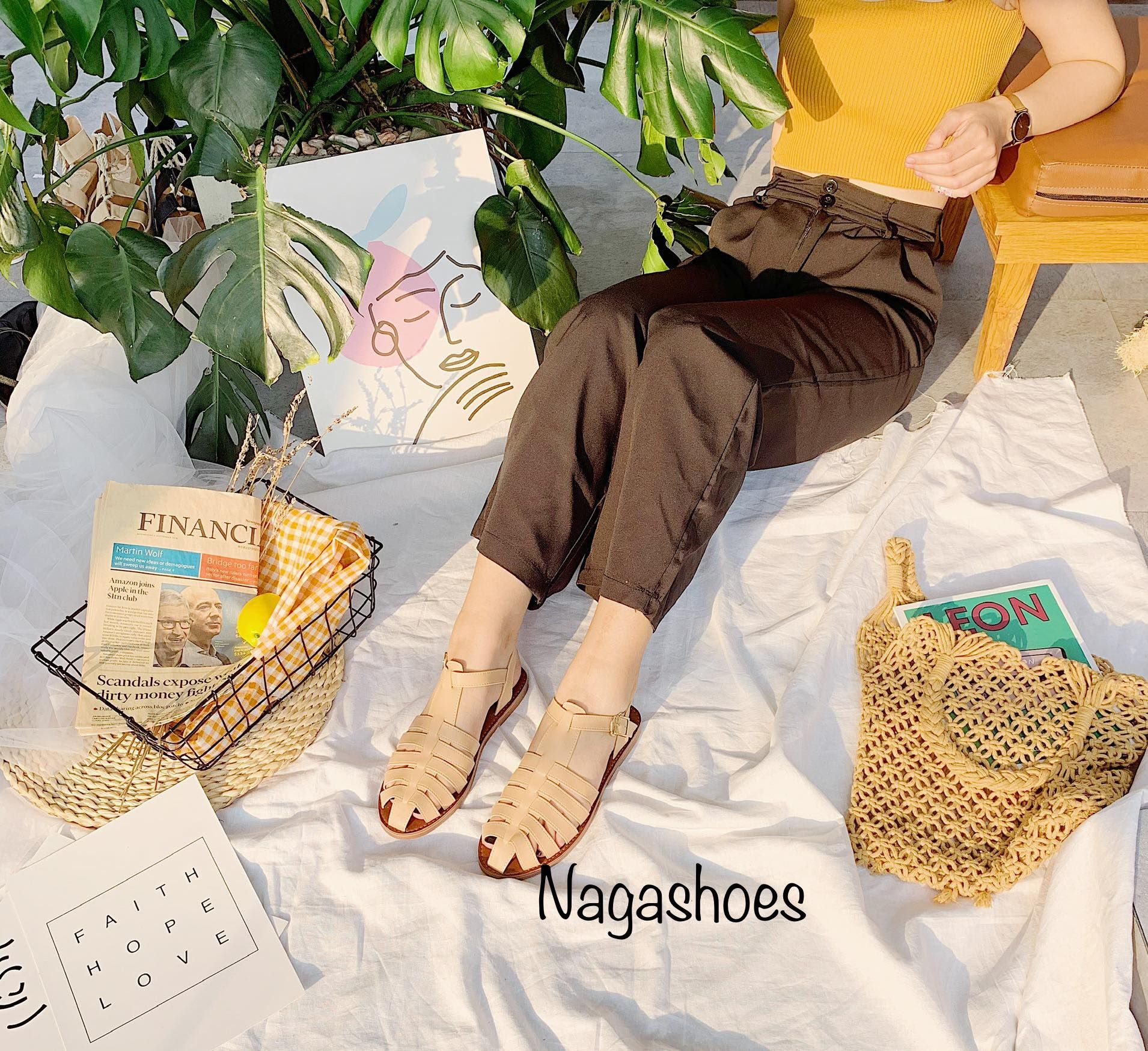Sandal Chiến Binh Hở Gót NAS165