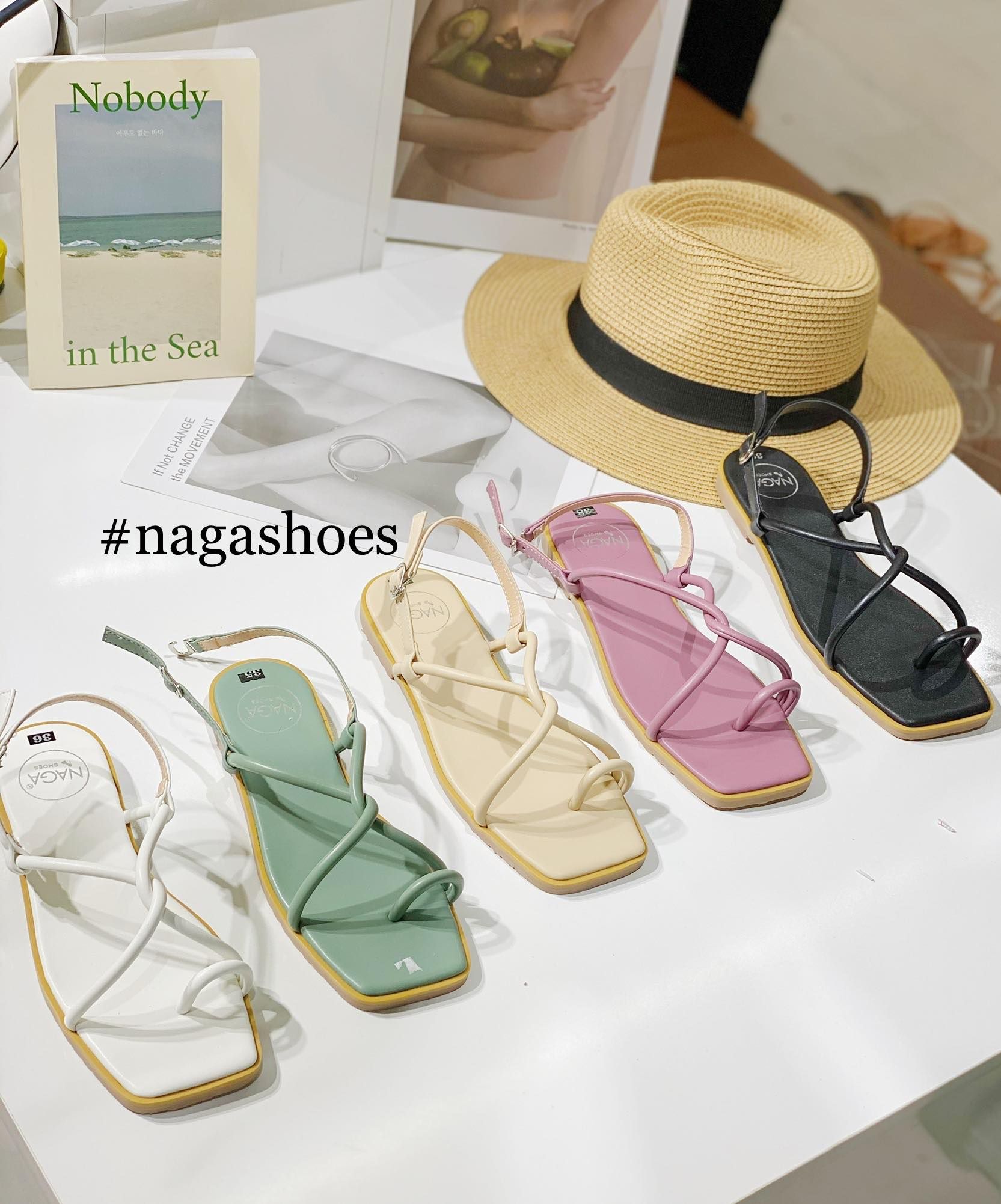 SANDAL XỎ NGÓN QUAI X NAS190