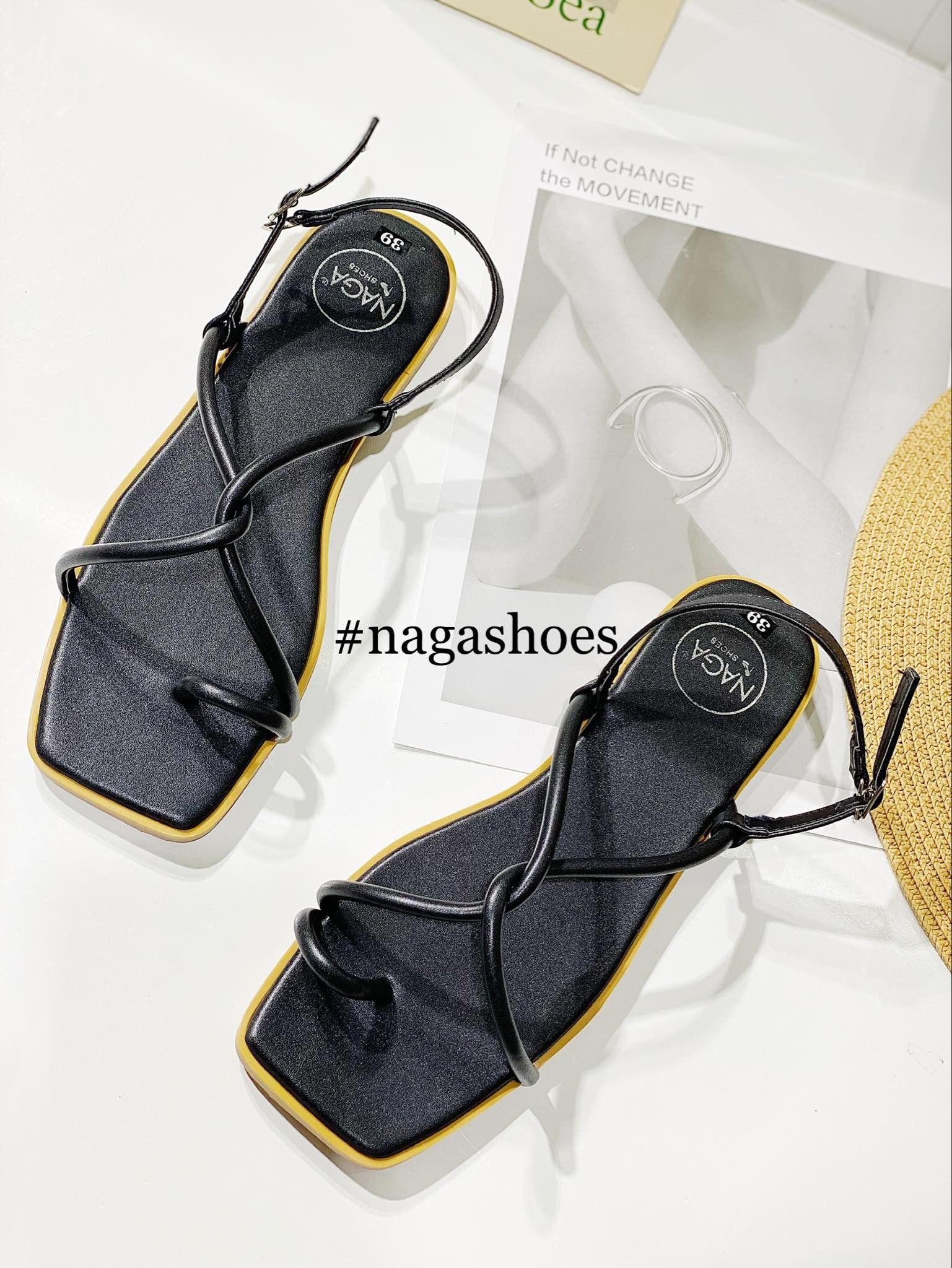 SANDAL XỎ NGÓN QUAI X NAS190