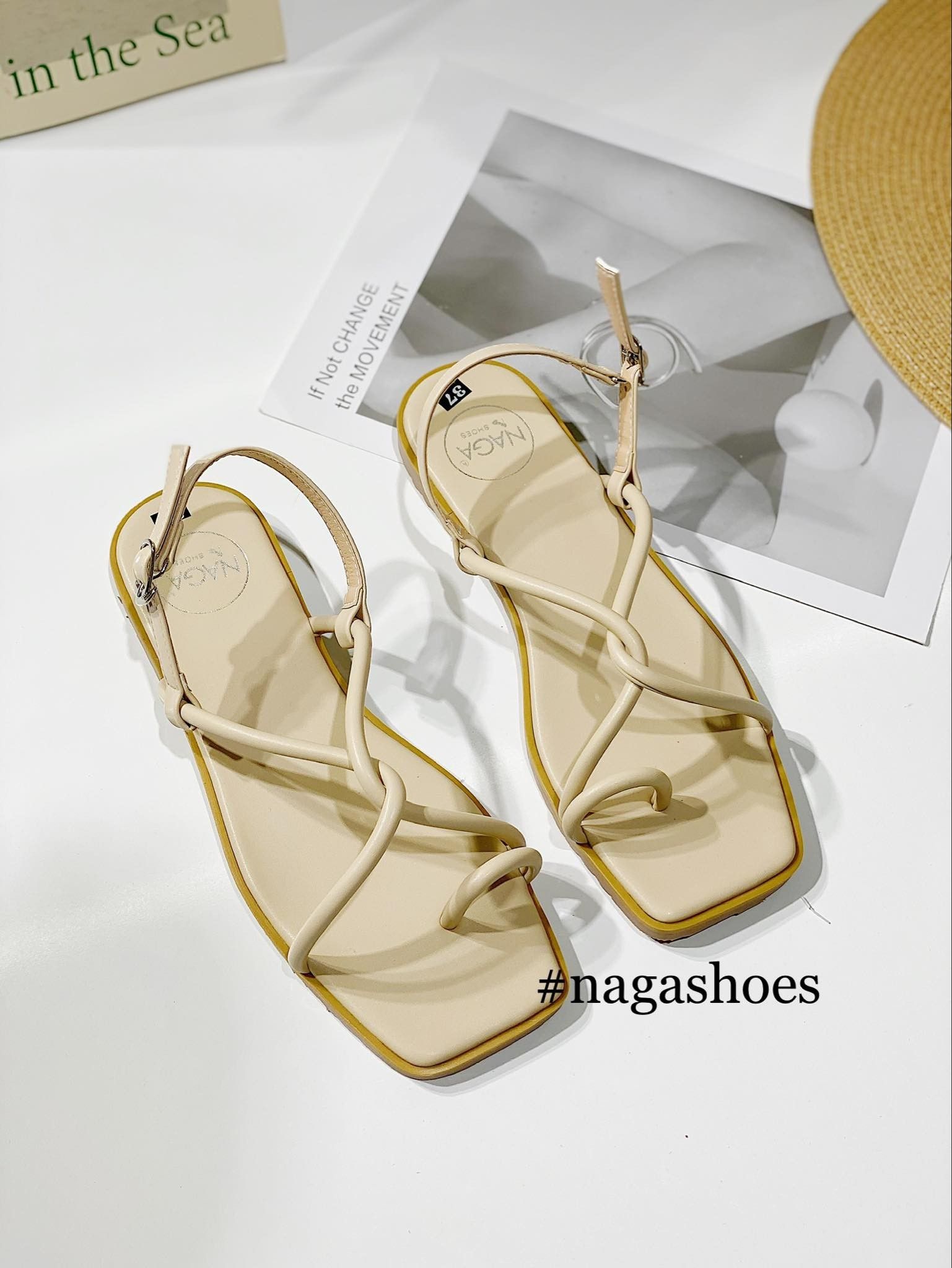 SANDAL XỎ NGÓN QUAI X NAS190