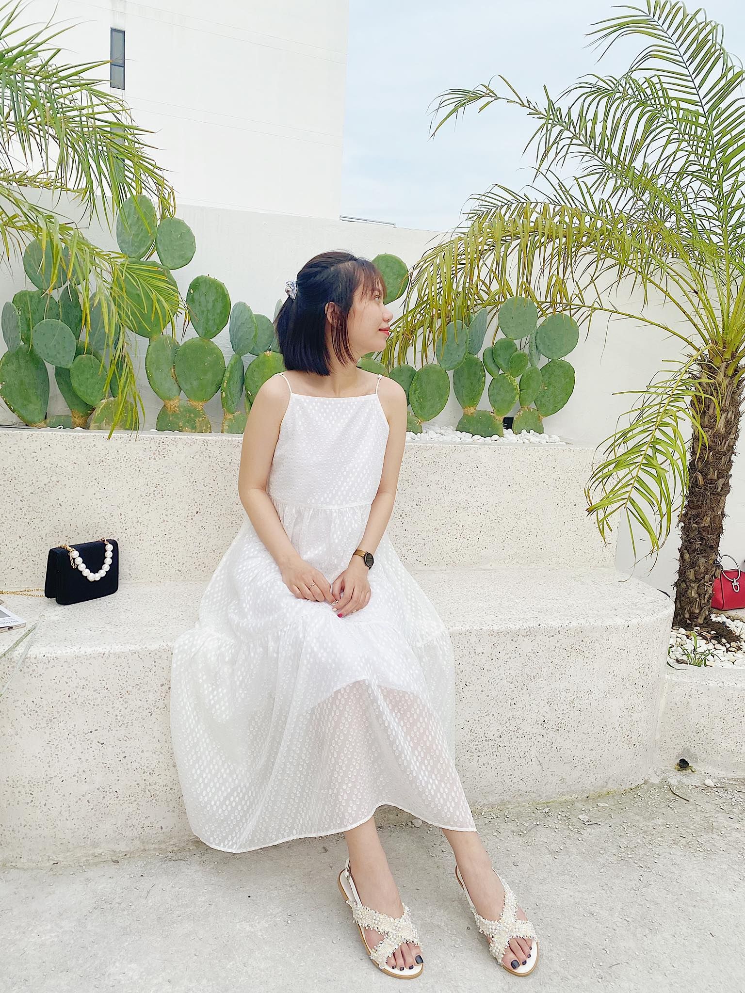 GIÀY SANDAL QUAI CHÉO PHỐI REN NAS197