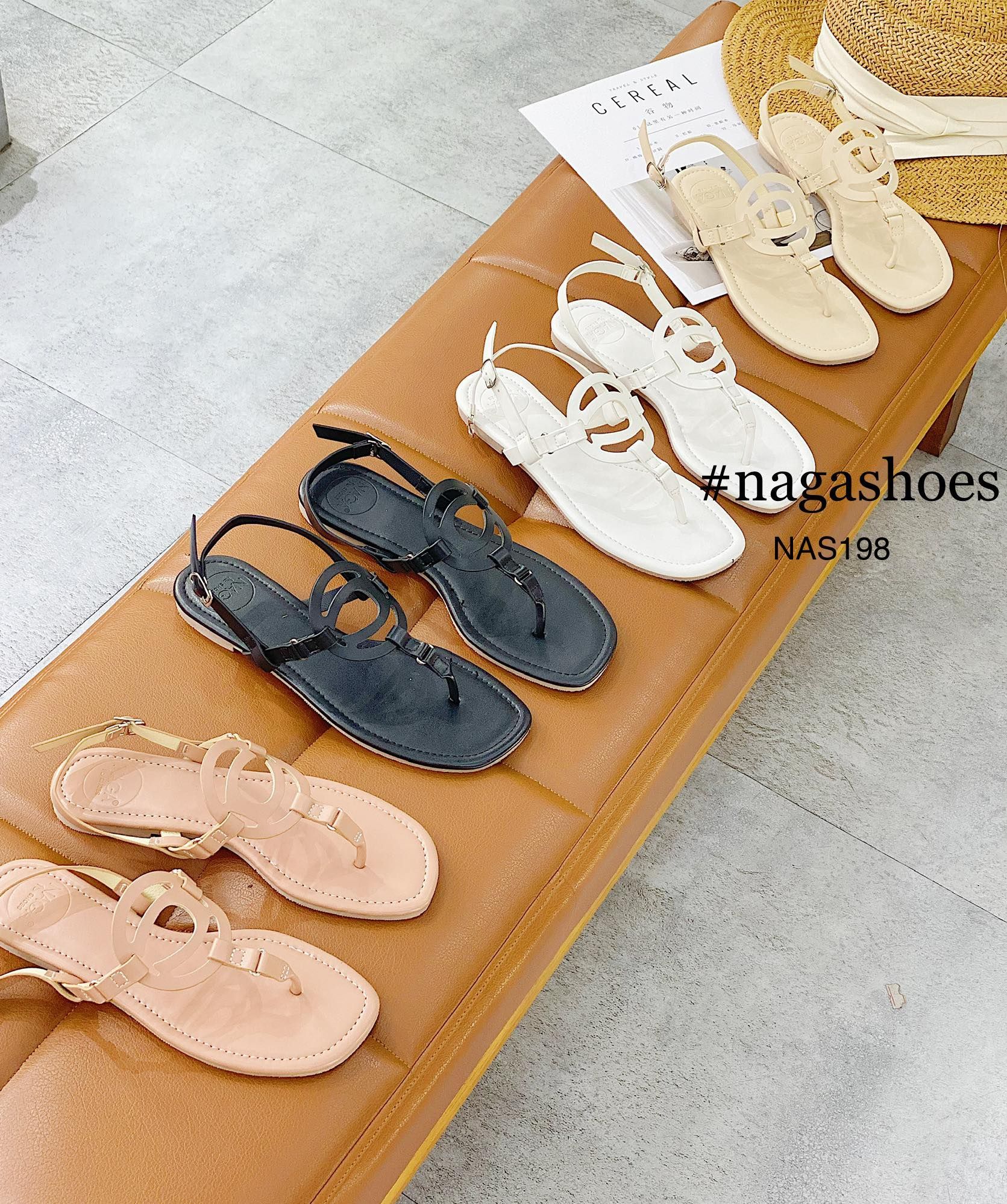 SANDAL QUAI KẸP KHÓA VÒNG NAS198