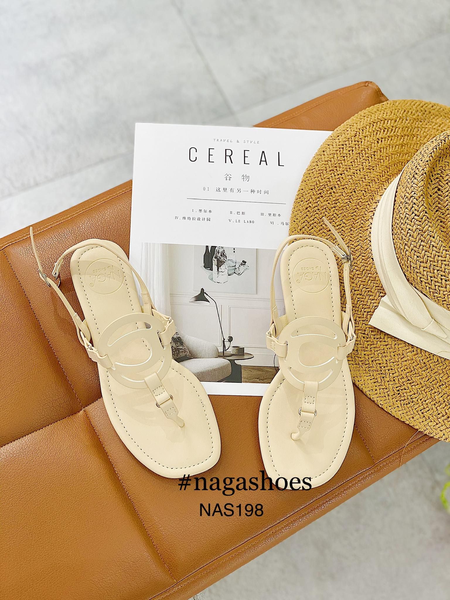 SANDAL QUAI KẸP KHÓA VÒNG NAS198