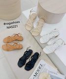  SANDAL NAGASHOES DÂY MẢNH QUAI ĐAN CHÉO 3P NAS221 