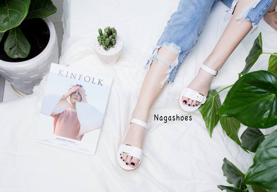 Sandal Quai Ngang Khóa Ngang NAS82