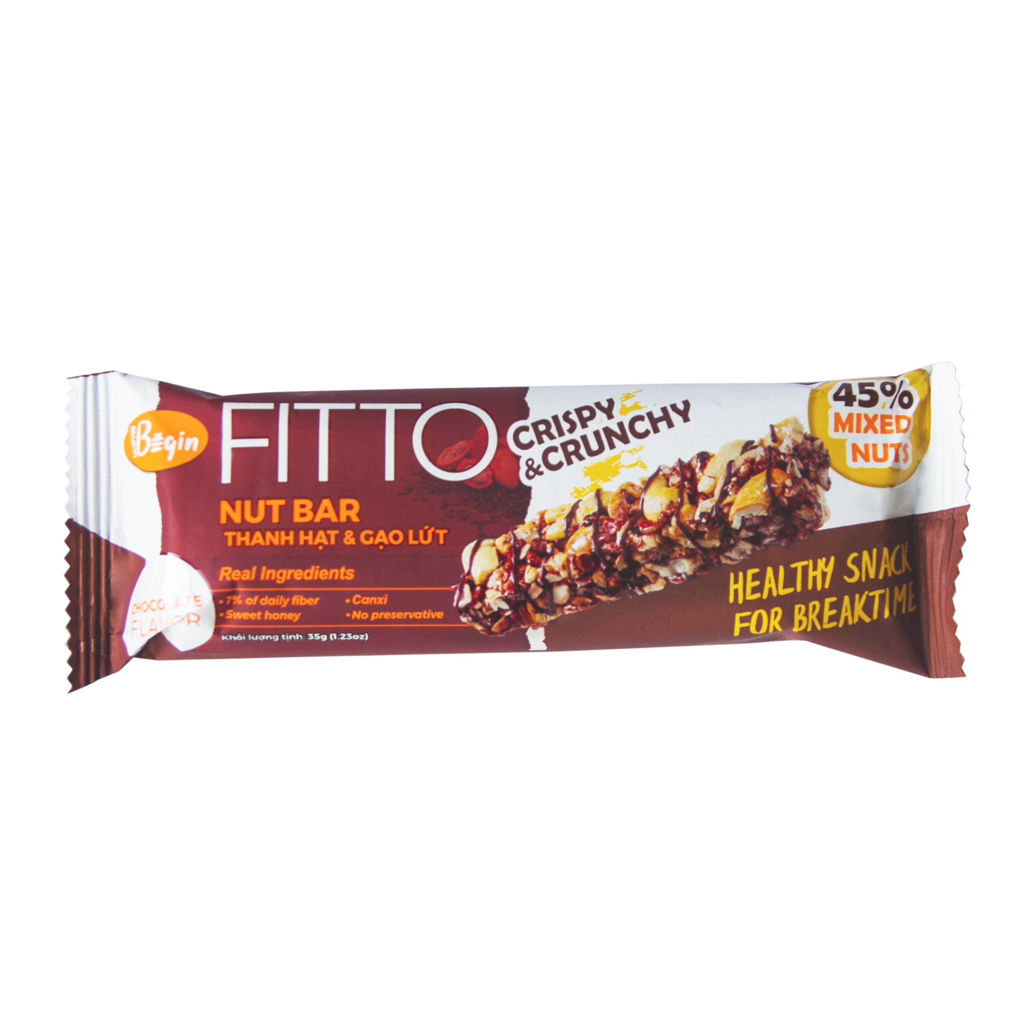Hộp 6 thanh FITTO Chocolate
