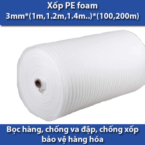 Cuộn mút xốp PE foam 3mm