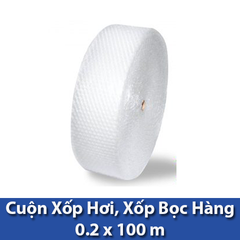 Cuộn xốp hơi bọc hàng (20cm x 100m)