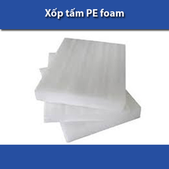 Xốp PE Foam dạng tấm định hình