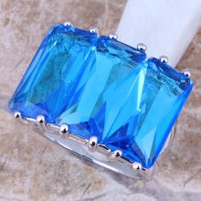 Blue Topaz - Rectangle