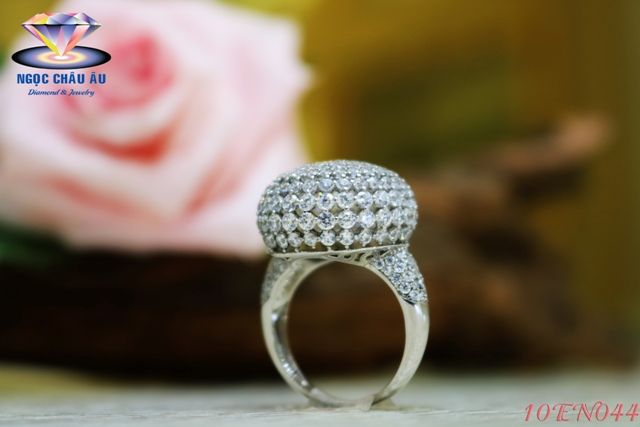 Nhẫn nữ Vàng Trắng 10EN044