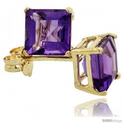 Tím Amethyst nhân tạo - Viên Square