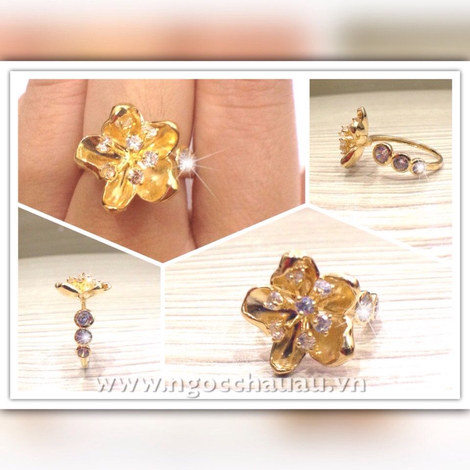 Nhẫn nữ Vàng 16EN23