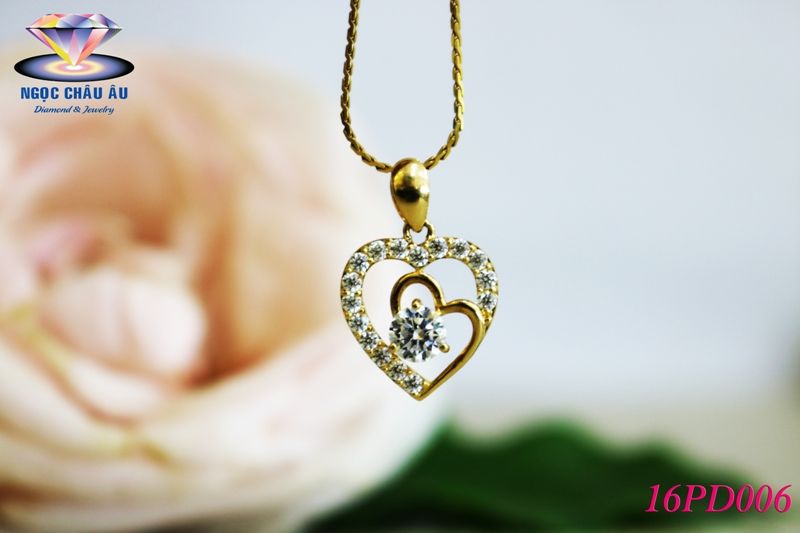 Mặt dây chuyền vàng 16PD06